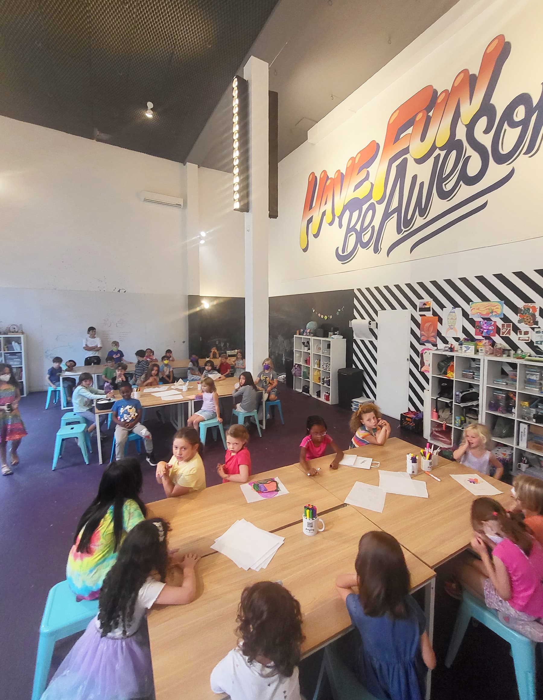 PLAYDAY studio — kids making art