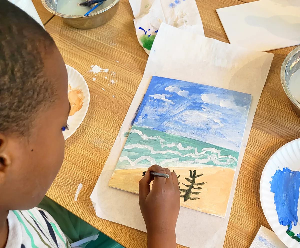 Drawing & Painting at PLAYDAY
